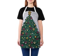Кухонный фартук JOYARTY Ёлочка нарядная, универсальный размер для женщин и мужчин ap_427885