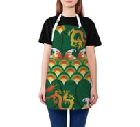 Кухонный фартук JOYARTY Огненные драконы, универсальный размер для женщин и мужчин ap_428058