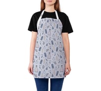 Кухонный фартук JOYARTY Рождественский набор, универсальный размер для женщин и мужчин ap_427904