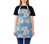 Кухонный фартук JOYARTY Синицы на ветке, универсальный размер для женщин и мужчин ap_427893