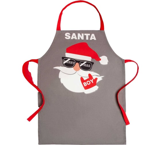 Фартук Этель детский Santa 46х60 см, 100% хлопок, саржа 7149453 1