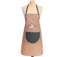 Фартук Этель "Flower deer" сиреневый, 70х68 см, 100% полиэстер 7505022