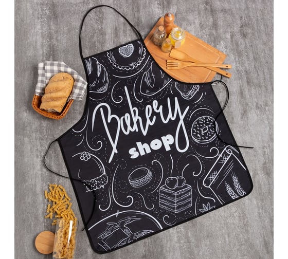 Фартук Этель "Bakery shop", 70x68 см, 100% полиэстер 7505000