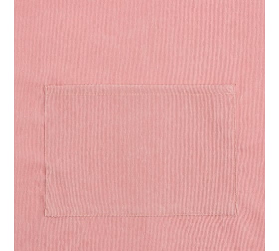 Фартук Этель "Классика" розовый, 65x80 см, 100% полиэстер, велюр 6870963