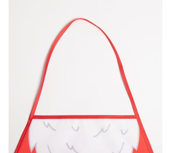 Детский фартук для творчества Этель Santa, 49x39 см, 100% полиэстер 7856978