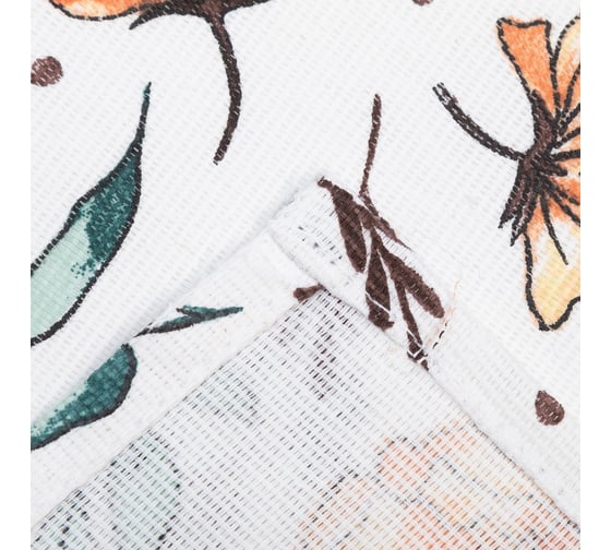Фартук Доляна Oleander 60x70 см, 100% хлопок, рогожка 164 г/кв. м 9215887