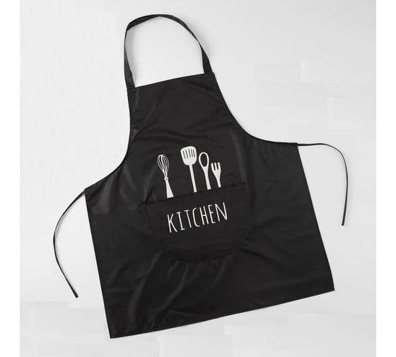 Фартук Доляна "Kitchen" 70х65 см, 100% п/э 4453761 1