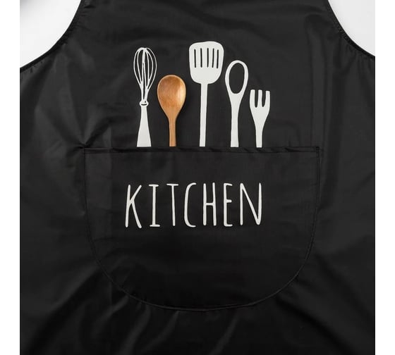 Фартук Доляна "Kitchen" 70х65 см, 100% п/э 4453761