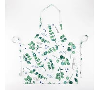 Фартук Доляна Eucalyptus 60x65 см, 100% хлопок, 164 г/кв. м 4682753