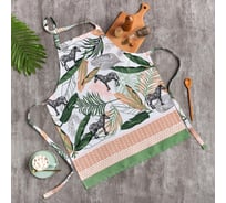 Фартук Доляна Modern kitchen 60x70 см, 100% хлопок, 164 г/кв. м 4682788