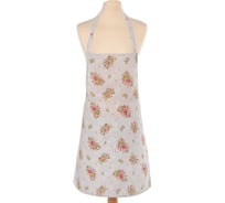 Фартук Доляна Roses on linen 60x70 см, 100% хлопок, рогожка 164 г/кв. м 9149324