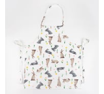 Фартук Доляна Fluffy bunnies 60x70 см, 100% хлопок, 164 г/кв. м 5538634