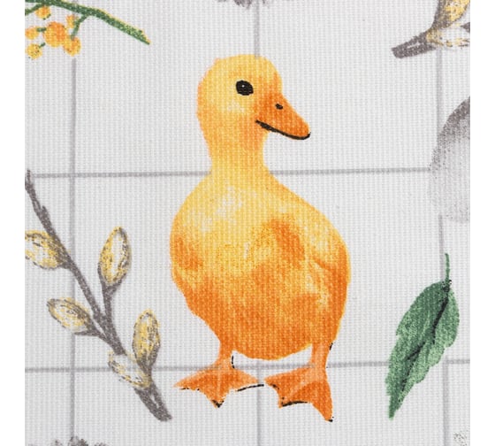 Фартук Доляна Duckling 60x70 см, 100% хлопок, рогожка 164 г/кв. м 9215898