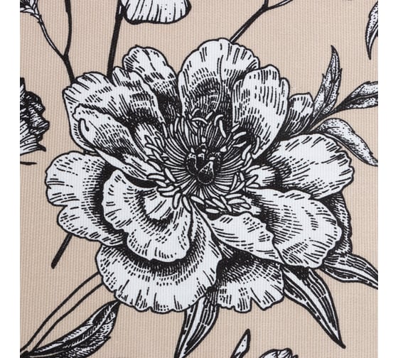 Фартук Доляна Blooming garden 60x70 см, 100% хлопок, 164 г/кв. м 7533950