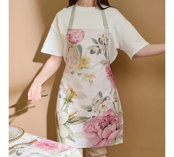 Фартук Этель Tenderness 60x70 см, 100% хлопок, репс 210 г/кв. м 9322493