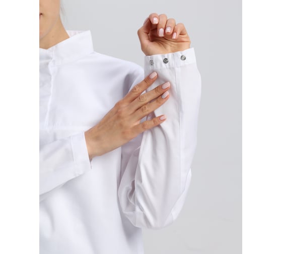 Костюм женский Факел ХАССП-Стандарт NEW ткань Смесовая, 160 г/кв. м, белый, размер 48-50, рост 158-164 87491150.005