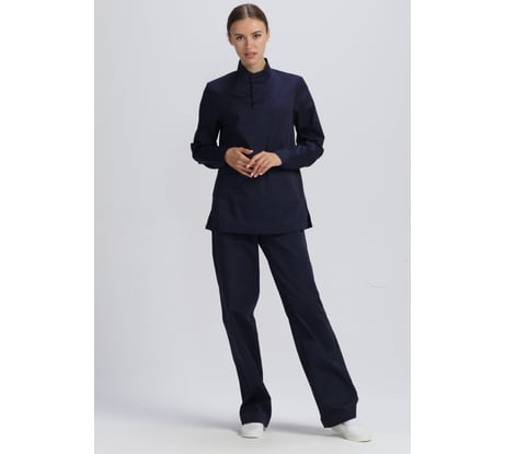Костюм женский Факел ХАССП-Стандарт NEW (тк.Смесовая,160), т.синий, 40-42; 158-164 87491152.001