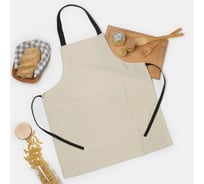 Фартук Экономь и Я цвет молочный, 62*70см, 100% п/э 9771191