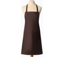 Фартук Экономь и Я цвет коричневый, 65x75 см, 100% п/э 9771185
