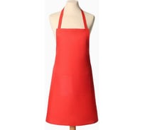 Фартук Экономь и Я цвет красный, 65x75 см, 100% п/э 9771184