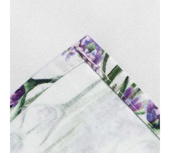 Фартук Этель Lavender 60x70 см, 100% хлопок, саржа 190 г/м2 7561826