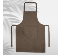 Фартук с карманом WENGE рогожка, 65x85, рис. 60008-10 Juliet coffe арт. 903 775122