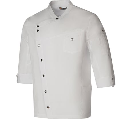 Китель поварской СОЮЗСПЕЦОДЕЖДА РИСТРЕТТО ШЕФ Лайт мужской белый, 44-46 2000000242705