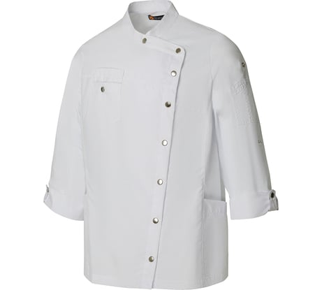 Поварской китель женский СОЮЗСПЕЦОДЕЖДА РИСТРЕТТО ШЕФ Лайт белый, 42-44 2000000257822