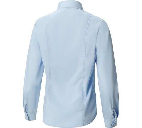 Рубашка женская удлиненная СОЮЗСПЕЦОДЕЖДА El-Risto sky blue голубая, размер 56 5XL 2000000241432