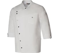 Поварской китель мужской СОЮЗСПЕЦОДЕЖДА РИСТРЕТТО ШЕФ Лайт белый, размер 48-50 2000000240084