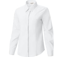 Рубашка женская удлиненная СОЮЗСПЕЦОДЕЖДА El-Risto white белая, размер 60 7XL 2000000240718