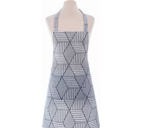 Фартук Доляна Тренд белый, 60x70 см, 100% полиэстер, рогожка 200 гр/м 3580537