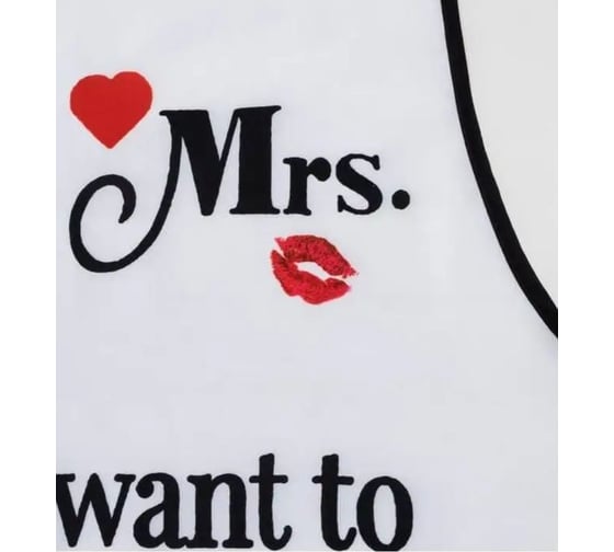 Фартук Доляна Mrs. 70x80 см, 100% полиэстер 5985600
