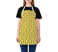 Фартук кухонный JOYARTY "Арбузные кусочки", универсальный размер для женщин и мужчин ap_59743