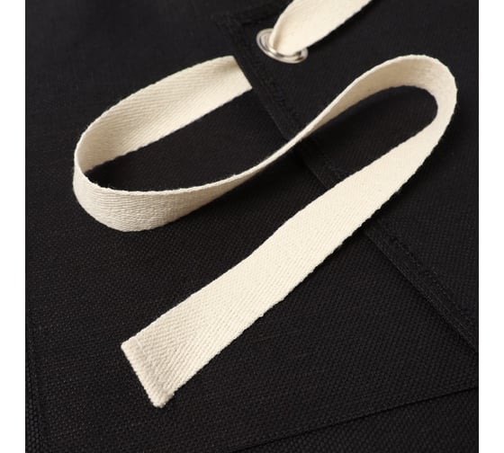 Фартук Этель Minimalist design 60x70 см, dark,лён 45%, хлопок 55%, 395 г/м2 10300783