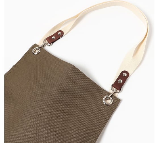 Фартук Этель Minimalist design 60x70 см, лён 45%, хлопок 55% 395 г/м2 10337576