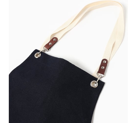 Фартук Этель Minimalist design 60x70 см, dark color, лён 54%, хлопок 46% 500 г/м2 10300791