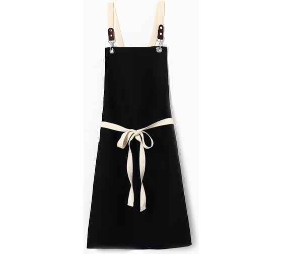 Фартук Этель Minimalist design black 60x70 см. 45%лён, 55%хл 395 г/м2 10610013