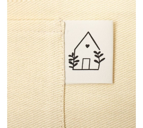 Фартук Этель Home 60x70 см, цвет молочный, 100% хлопок, саржа 250 г/м2 10472165