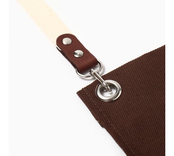 Фартук Этель Minimalist design brown 60x70см, 45%лён, 55%хл 395 г/м2 10610009
