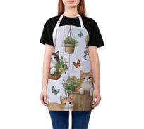 Фартук кухонный JoyArty Котики в горшках, универсальный размер, для женщин и мужчин, ap_sd3498