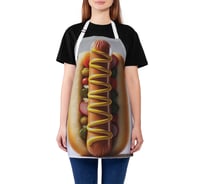 Фартук кухонный JoyArty Хот-дог, универсальный размер, для женщин и мужчин, ap_sd3454
