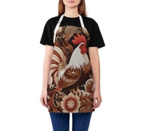 Фартук кухонный JoyArty Петух в цветах, универсальный размер, для женщин и мужчин, ap_sd3448