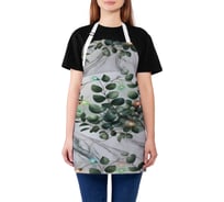 Фартук кухонный JoyArty Эвкалипт в огоньках, универсальный размер, для женщин и мужчин, серия Новый год и Рождество ap_sd3946