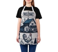 Фартук кухонный JoyArty Ферма, универсальный размер, для женщин и мужчин, ap_sd3539