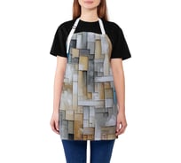 Фартук кухонный JoyArty Тетрис краской, универсальный размер, для женщин и мужчин, ap_sd3499