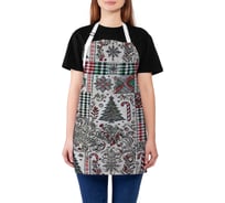 Фартук кухонный JoyArty Елочная мозайка, универсальный размер, для женщин и мужчин, серия Новый год и Рождество ap_sd3941