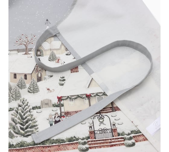 Фартук Этель "Let it snow" 60x70 см, 100% хлопок, саржа 190 г/м2 10658933
