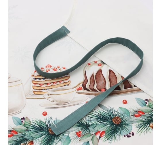 Фартук Этель "New Years treat" 60x70 см, 100% хлопок, саржа 190 г/м2 10658939