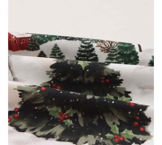 Фартук Этель "Happy Holidays" 60x70 см, 100% хлопок, саржа 190 г/м2 10658949